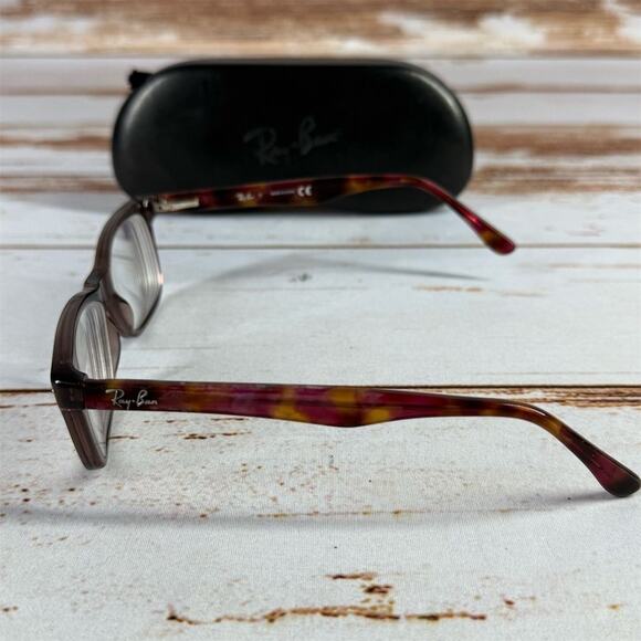 Ray-Ban Unisex Tortoise Shell Rectangular Eyeglasses Frames RB 5228 - Picture 2 of 6